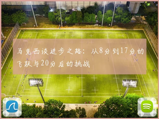 马克西谈进步之路：从8分到17分的飞跃与20分后的挑战